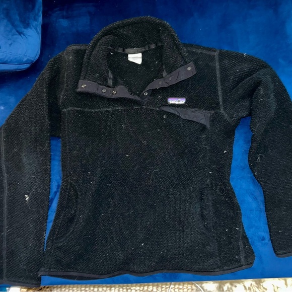Payagonia Black are-Took Snap T Fleece Pullover-LARGE - Picture 5 of 5